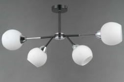 Люстра Illumico IL0715-4CSQ-24 BK CR LIBRA