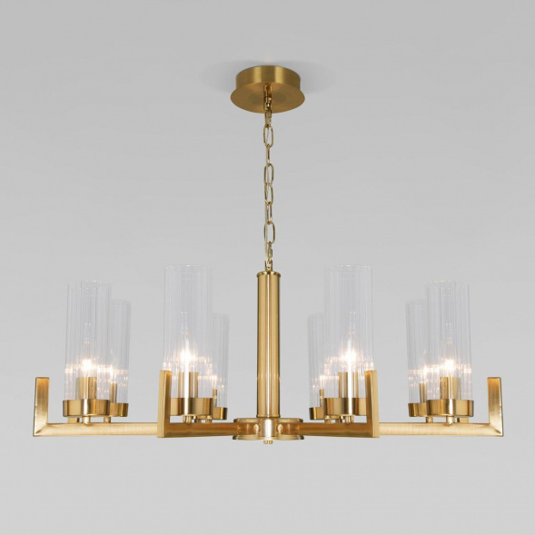 Подвесная люстра Eurosvet Arganie 60133/8 латунь