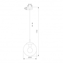 Подвесной светильник TK Lighting 3267 Esme