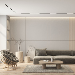 Трековый светодиодный светильник Denkirs Simple Linear DK8104-BK