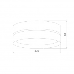 Потолочный светильник TK Lighting 6577 Linobianco