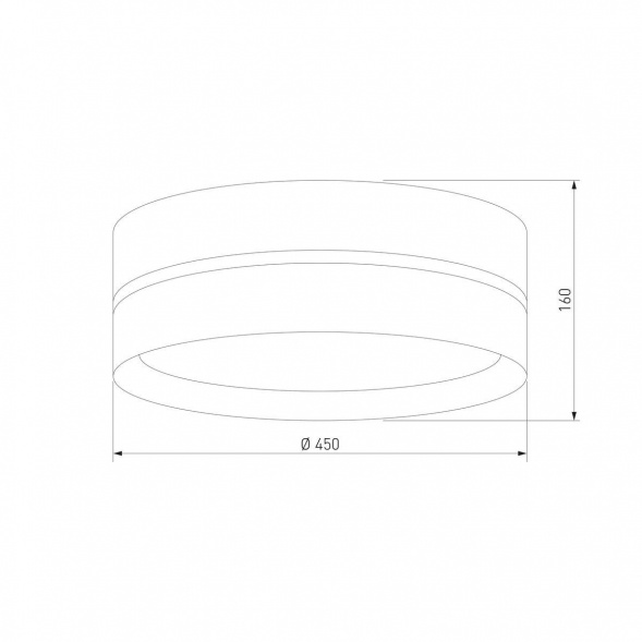 Потолочный светильник TK Lighting 6577 Linobianco