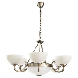 Подвесная люстра Arte Lamp Windsor White A3777LM-6-2AB