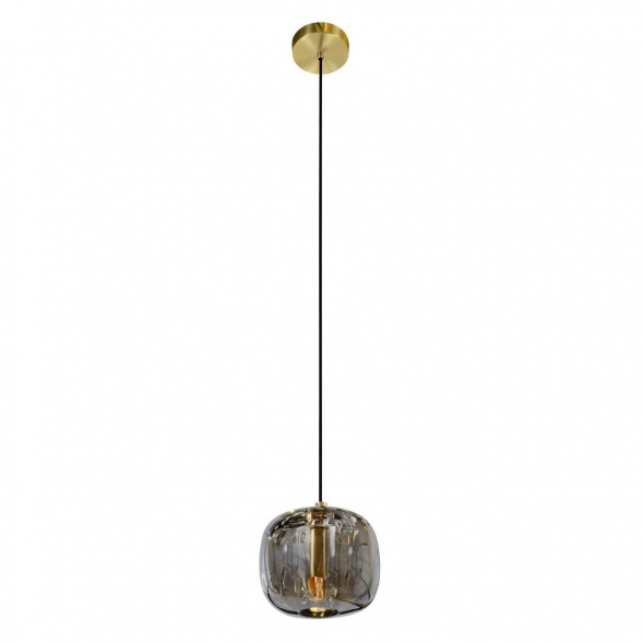 Подвесной светильник Belfast Pansy 6214-1 BR GR