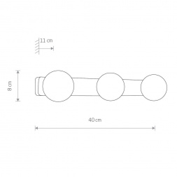 Настенный светильникNowodvorski Brazos 8056