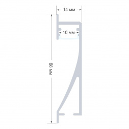 Профиль встраиваемый Apeyron 08-42