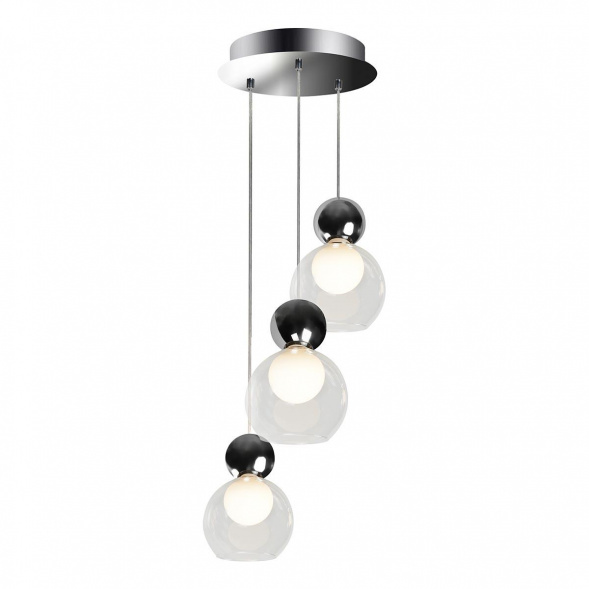 Подвесная светодиодная люстра iLedex Blossom C4476-3R CR