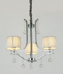 Подвесная люстра Lumina Deco Fontenea LDP 8443-3 CHR