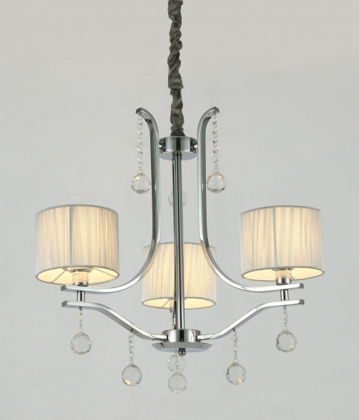 Подвесная люстра Lumina Deco Fontenea LDP 8443-3 CHR