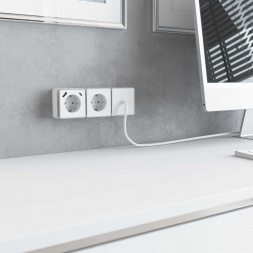 Вывод кабеля Werkel Gallant белый W5050201 4690389164293