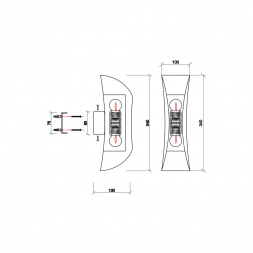 Бра Vele Luce Hellion VL5703W02