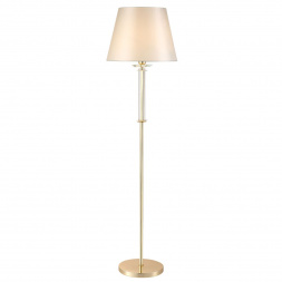 Торшер Crystal Lux Nicolas PT1 Gold/White