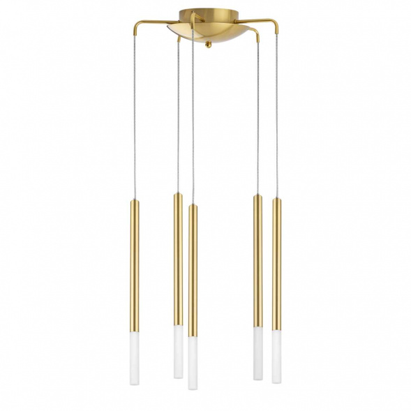 L5T747143 Люстра TUBO LED 25W 1400LM 360G ЗОЛОТО 4000K