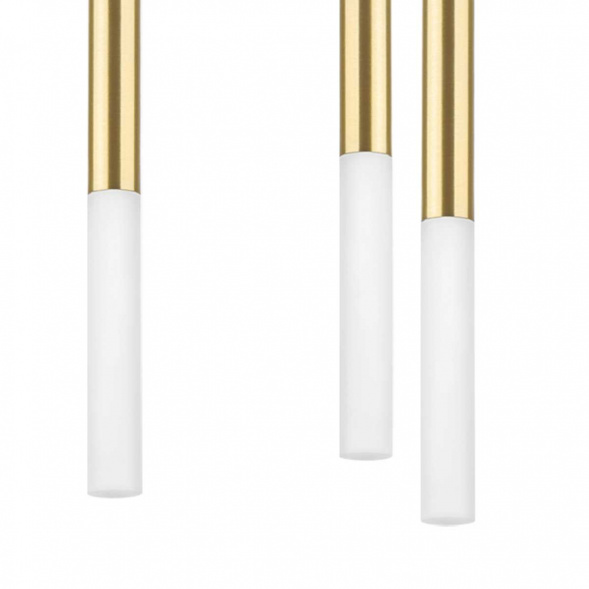 L5T747143 Люстра TUBO LED 25W 1400LM 360G ЗОЛОТО 4000K