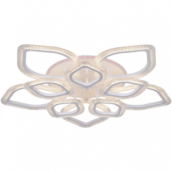 Потолочная светодиодная люстра Reluce 09827-3.3-5+5A WH (RGB)