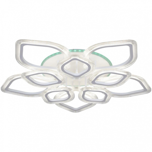 Потолочная светодиодная люстра Reluce 09827-3.3-5+5A WH (RGB)