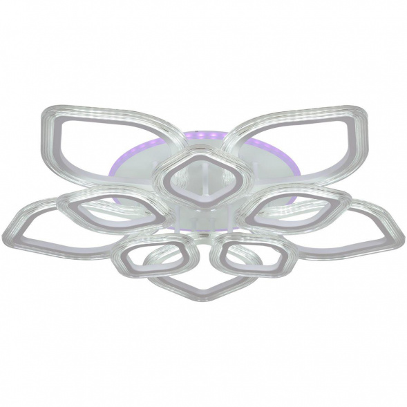 Потолочная светодиодная люстра Reluce 09827-3.3-5+5A WH (RGB)