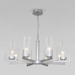 Подвесная люстра Eurosvet Arganie 60133/8 серебро