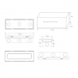 Уличный светодиодный светильник Arte Lamp Tipico A1505IN-1BK