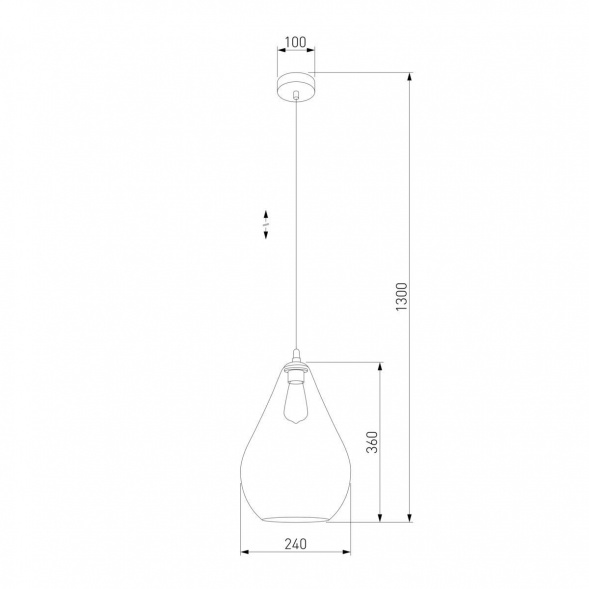Подвесной светильник TK Lighting 2326 Fuente
