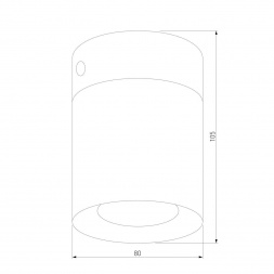 Потолочный светильник TK Lighting 3410 Vico Black