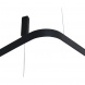 Подвесной светодиодный светильник Italline IT013-6024 black 3000K