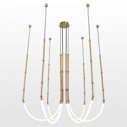 Подвесной светодиодный светильник Lussole Loft BEND LSP-7071