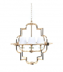 Подвесная люстра Lumina Deco Baltimore LDP 8020-4 GD+WT