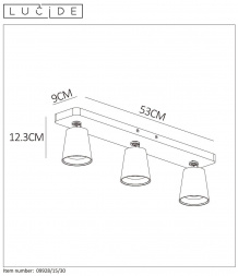Спот Lucide Turnon 09928/15/30