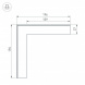 Коннектор L-образный внешний Arlight SL-Linia32-Fantom 030096