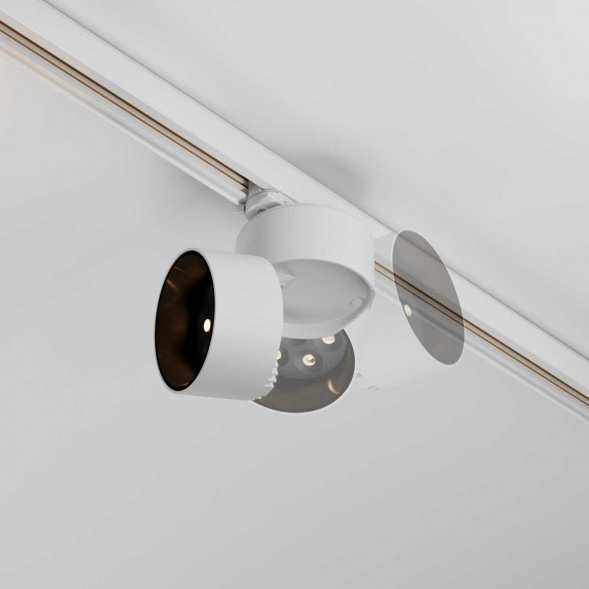 Трековый светодиодный светильник Maytoni Technical Alfa TR199-3-15W2.7K-M-W