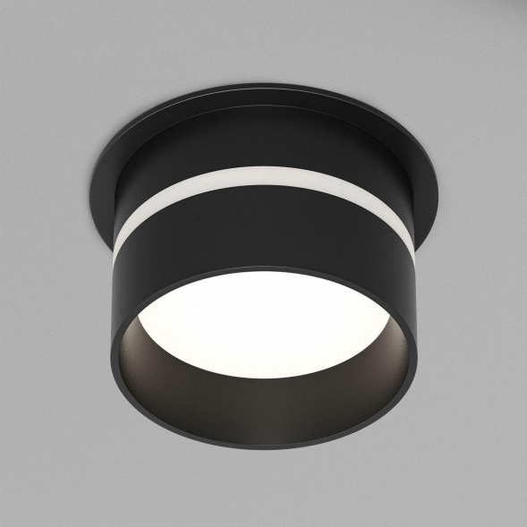 Встраиваемый светильник Denkirs Ribe DK2404-BK