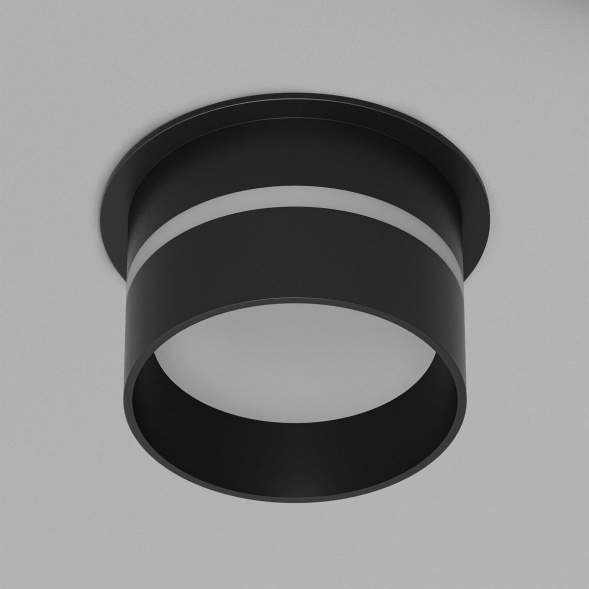 Встраиваемый светильник Denkirs Ribe DK2404-BK