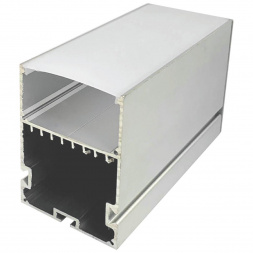 Профиль подвесной с рассеивателем серебро 2м. Apeyron 08-26