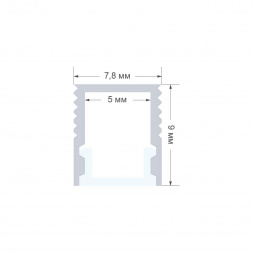 Профиль накладной Apeyron 08-38