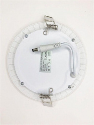 Встраиваемый светодиодный светильник Elvan VLS-102R-9W-WW-Wh