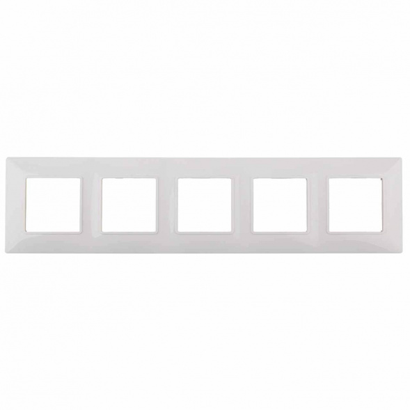 Рамка 5-постовая ЭРА Elegance 14-5005-01 Б0034405