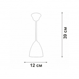 Подвесной светильник Vitaluce V3754-0/1PL
