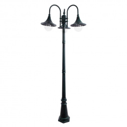Садово-парковый светильник Arte Lamp Malaga A1086PA-3BG