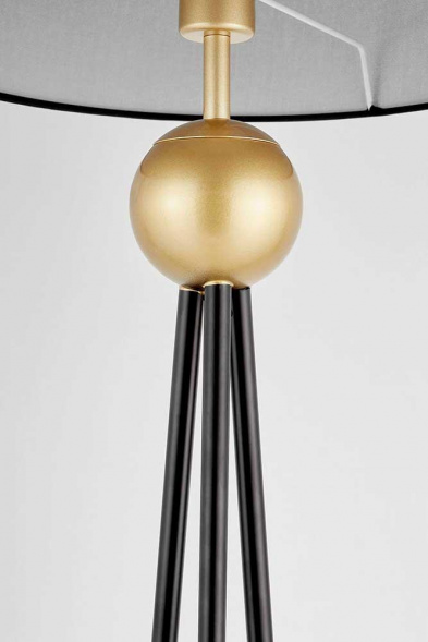 Торшер Lumina Deco Belforte LDF 5527 GD+BK