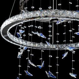 Люстра хрустальная с пультом Citilux ETERA CL322060