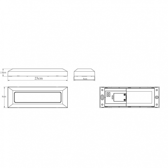 Уличный светодиодный светильник Arte Lamp Tipico A1505AL-1BK