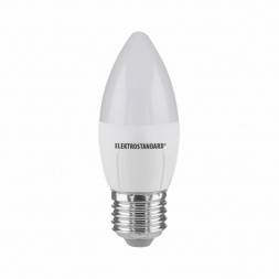Лампа светодиодная Elektrostandard E27 6W 6500K матовая a048678
