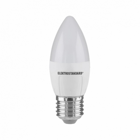 Лампа светодиодная Elektrostandard E27 6W 6500K матовая a048678