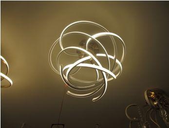 Потолочный светодиодный светильник Elvan LU-8282/5-43W-NH-Ch