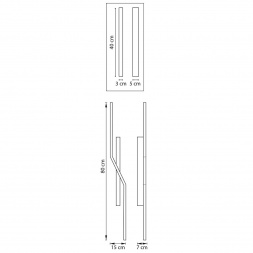 Бра Lightstar Palla 739628