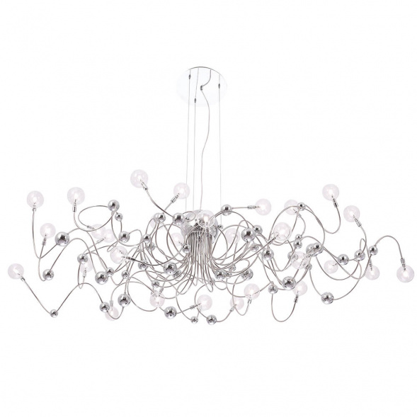Подвесная люстра Crystal Lux Medusa SP30 Chrome
