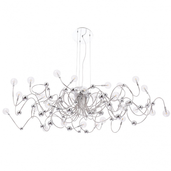 Подвесная люстра Crystal Lux Medusa SP30 Chrome