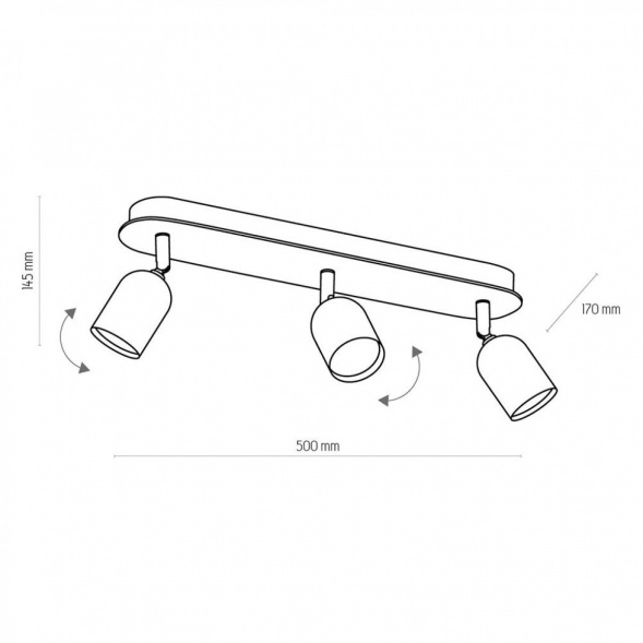 Спот TK Lighting 3292 Top Wood