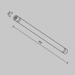 Светильник Maytoni Technical C148CL-L500-7W3K-B
